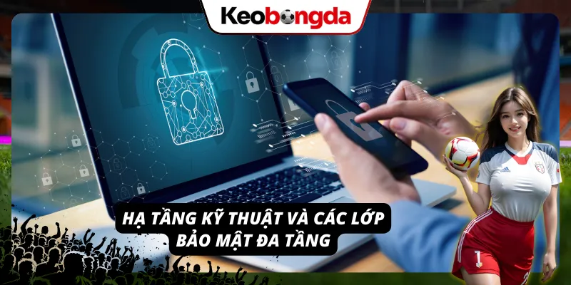 Chính Sách Bảo Mật - Tiêu Chuẩn An Toàn Dữ Liệu Kèo Bóng Đá Các lớp bảo mật chặt chẽ